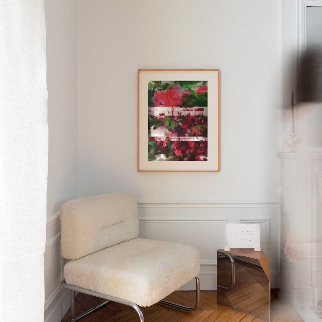 Christine Soyez - Vert rose bandes