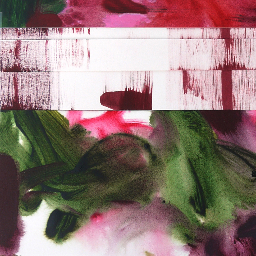 Christine Soyez - Vert rose bandes