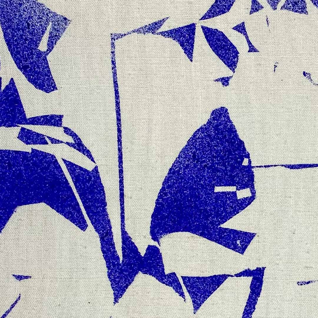Blue Pattern 6 - Laurent Karagueuzian