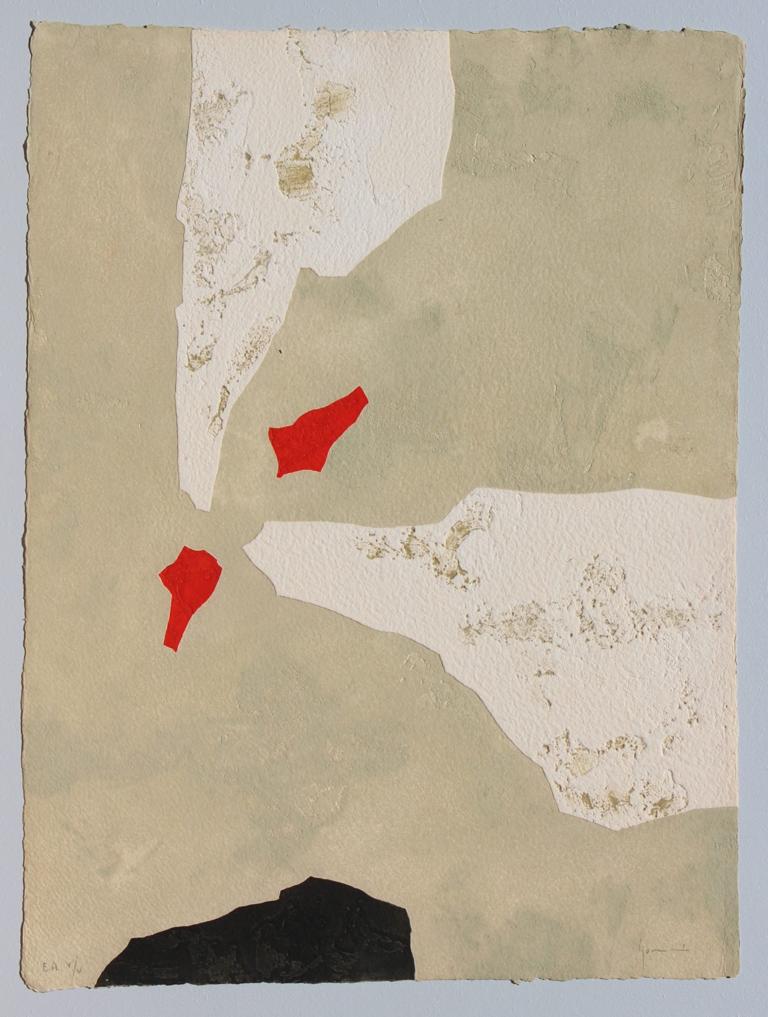 Giovanni Gorini, Incontro, 74 x 56 cm-2