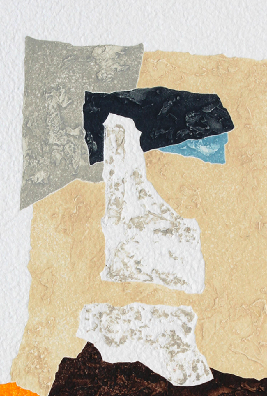 Giovanni Gorini -TRACES DU TEMPS 2 - 52 x 34 cm